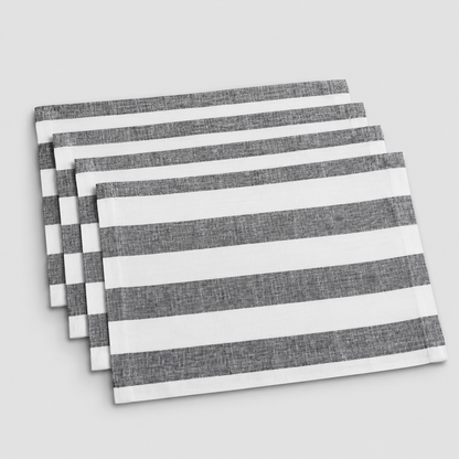 Woven Linen Table Placemats Set