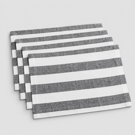 Woven Linen Table Placemats Set