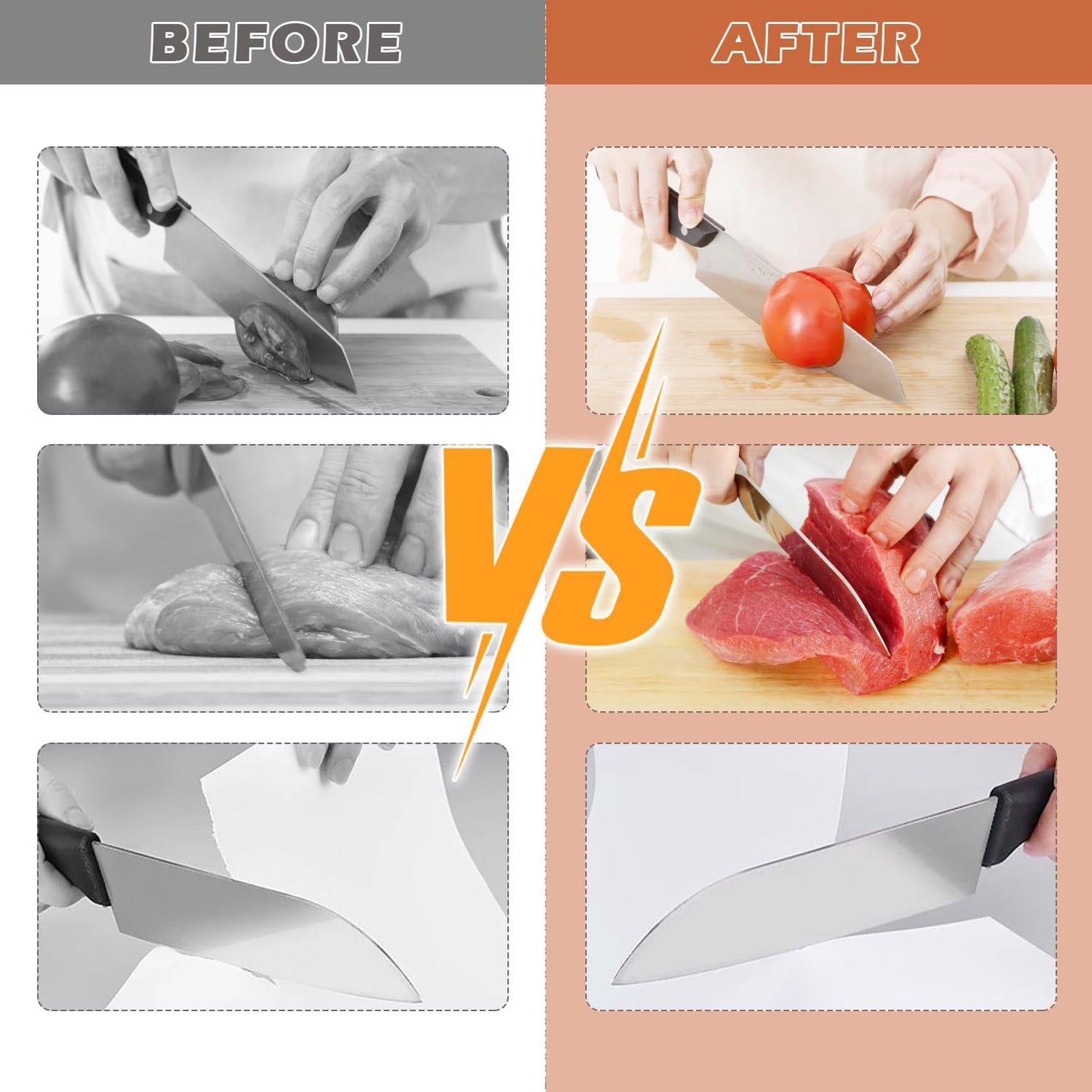 Manual diamond rotary knife sharpener - SharpRoll