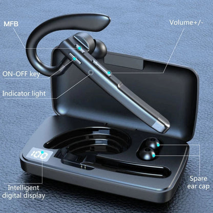 TruckSync | Bluetooth Trucker Headset – BT 5.1, CVC8.0 Noise Cancelling & 25Hr