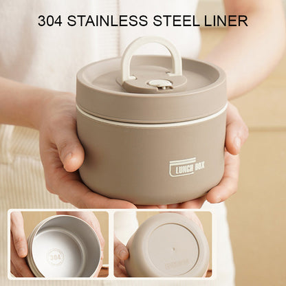 Multilayer Insulated Lunch Box with FREE Carry Bag - ThermoBox