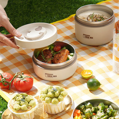 Multilayer Insulated Lunch Box with FREE Carry Bag - ThermoBox