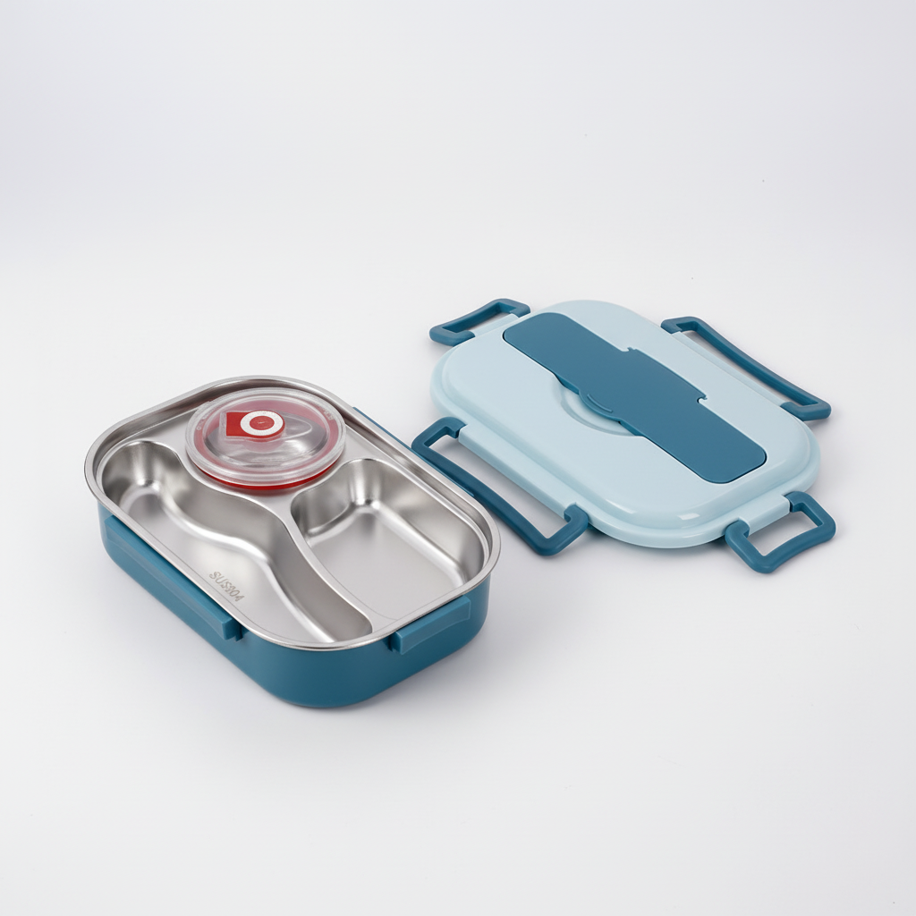Stainless steel bento lunch box - HeatNook