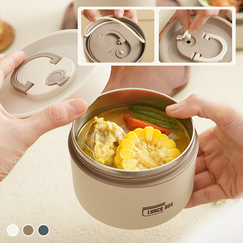 Multilayer Insulated Lunch Box with FREE Carry Bag - ThermoBox
