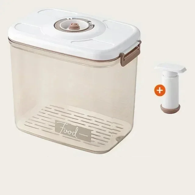 Food Vacuum Storage Box Transparent Container with Hand Pump - FreshLock