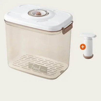 Food Vacuum Storage Box Transparent Container with Hand Pump - FreshLock