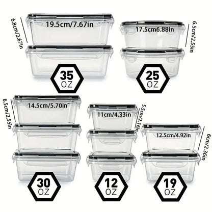 12 Piece Food Container Set - FoodSaver