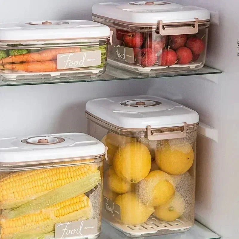Food Vacuum Storage Box Transparent Container with Hand Pump - FreshLock