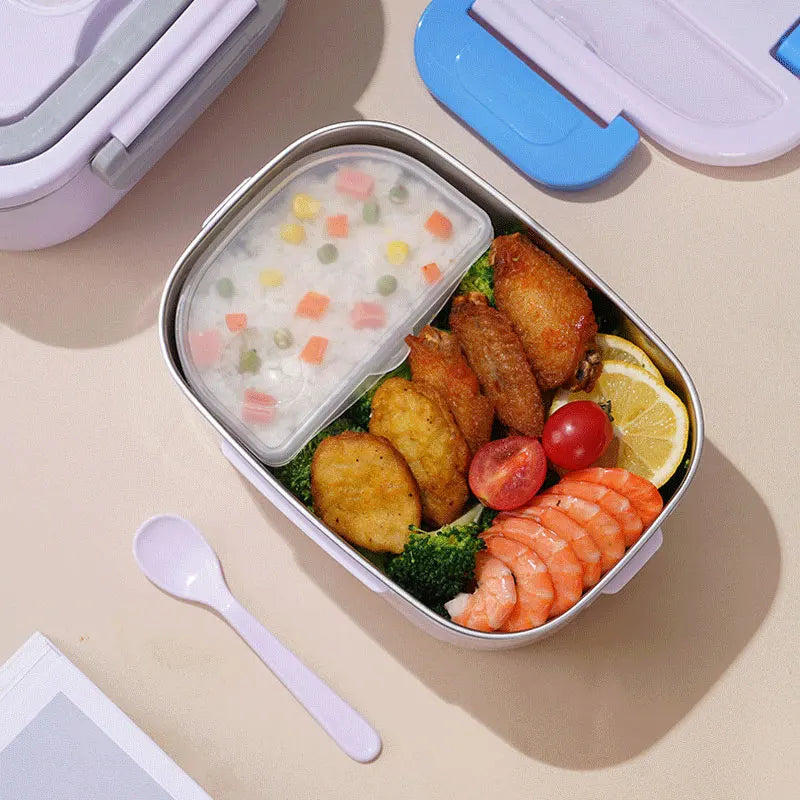 1.5L Electric Lunch Box Food Warmer 60W Portable Leakproof Heater - HeatBox