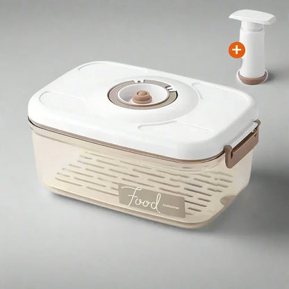 Food Vacuum Storage Box Transparent Container with Hand Pump - FreshLock