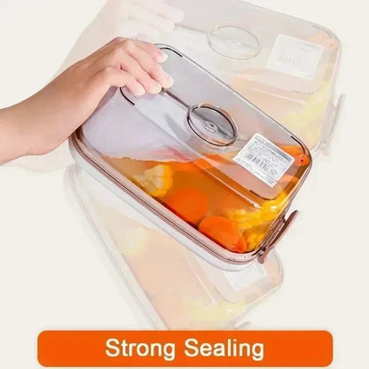 Food Vacuum Storage Box Transparent Container with Hand Pump - FreshLock