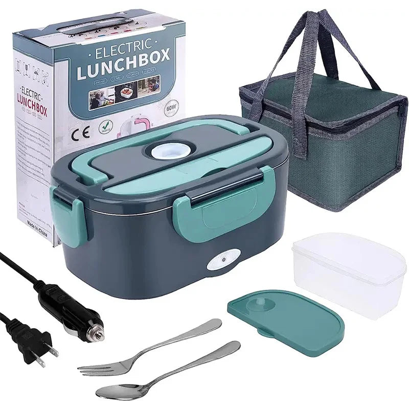 1.5L Electric Lunch Box Food Warmer 60W Portable Leakproof Heater - HeatBox