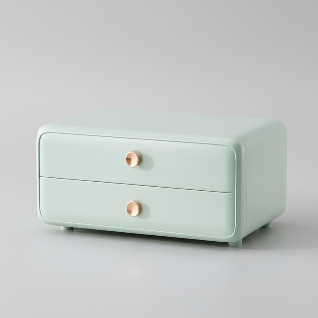 Dustproof Cosmetic Organizer Box - Gleamette