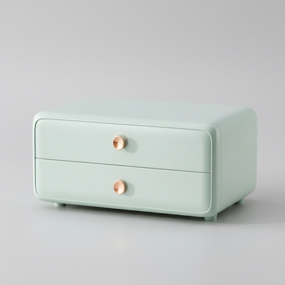 Dustproof Cosmetic Organizer Box - Gleamette