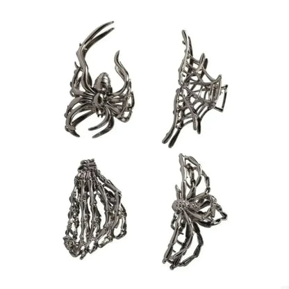 Halloween Accessories Hair Clips Spider Bat Designs