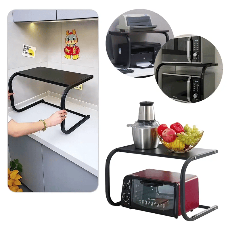 Kitchen shelf for worktop - More space without drilling