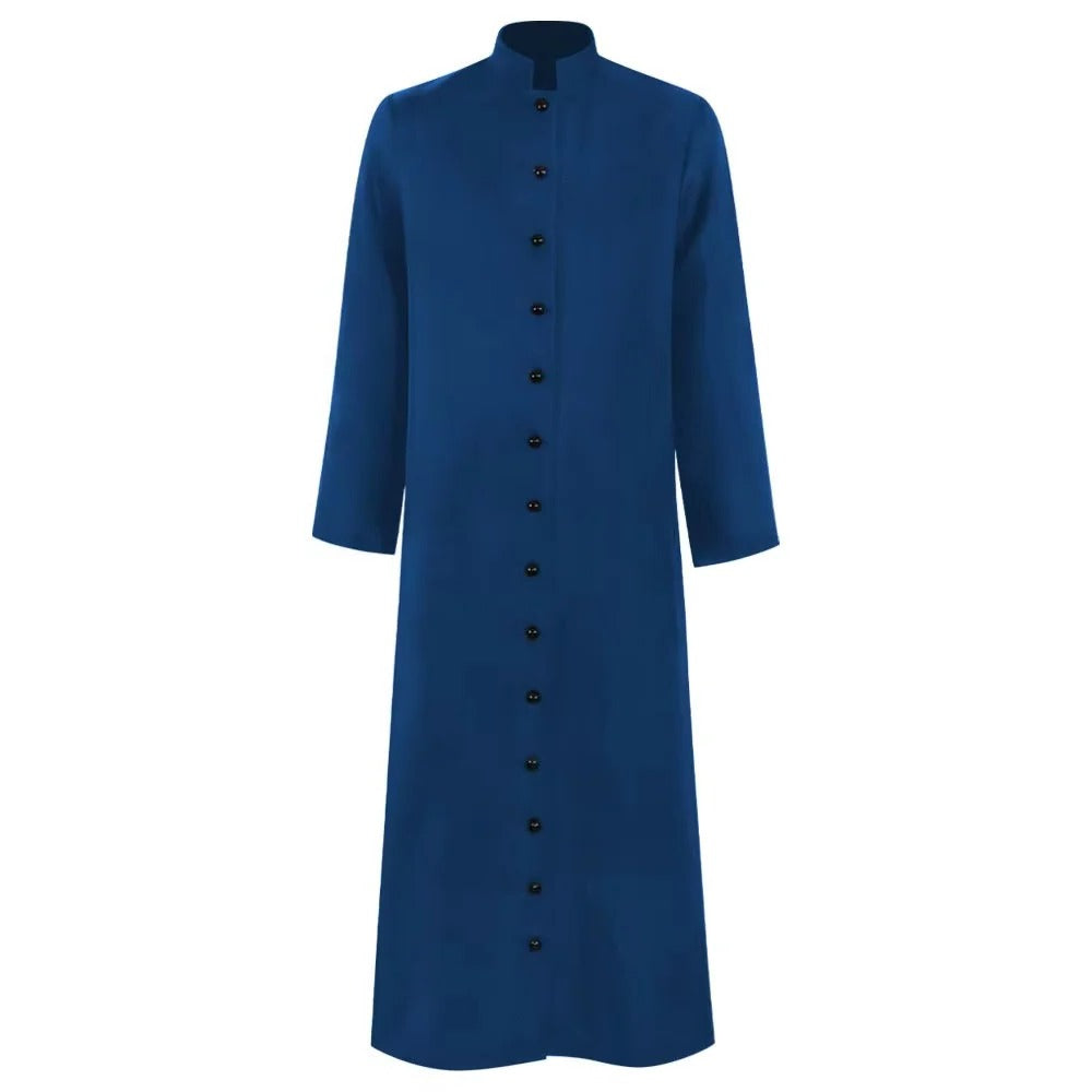 Full-Length Medieval Robe for Halloween, Cosplay, and Themed Events