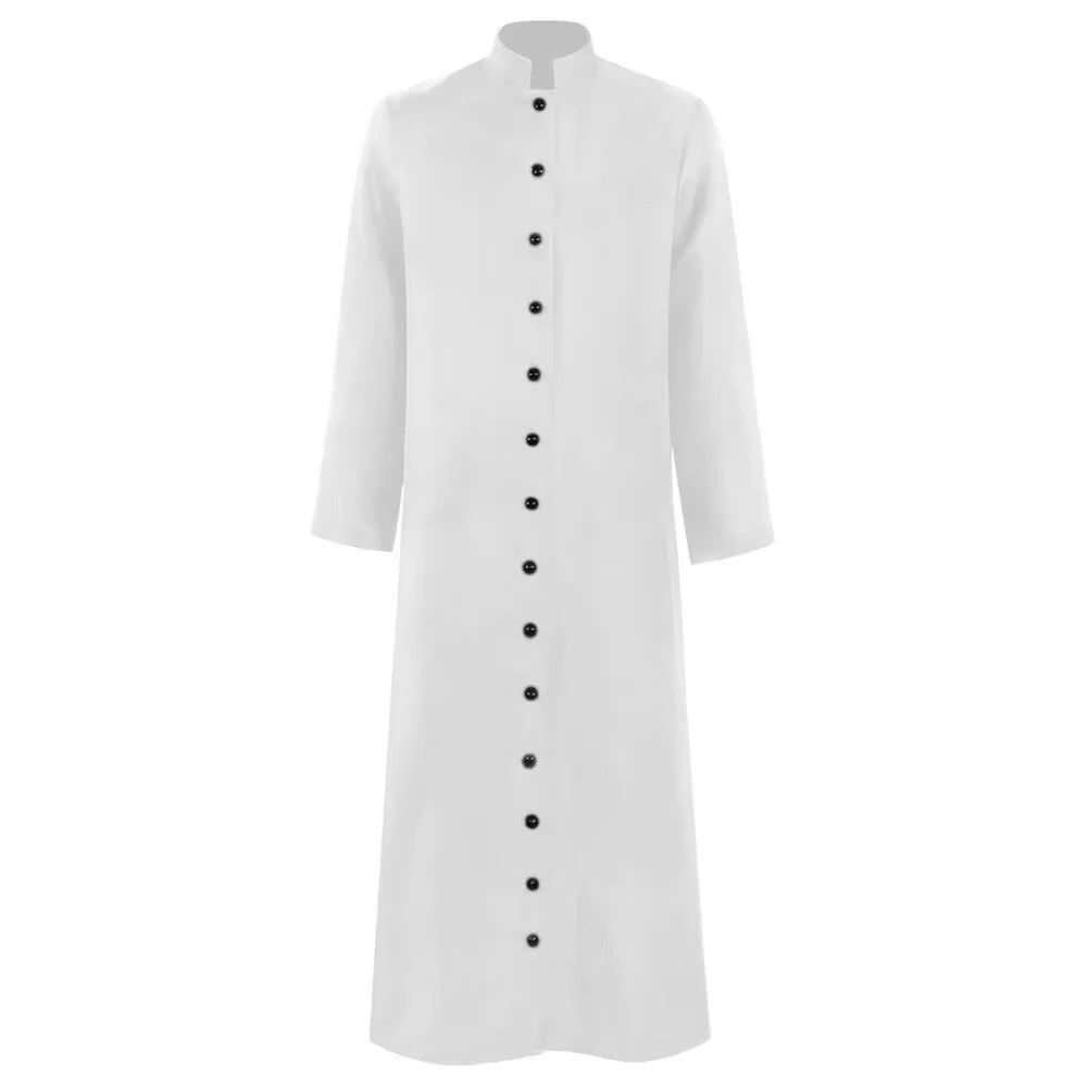 Full-Length Medieval Robe for Halloween, Cosplay, and Themed Events
