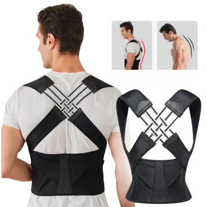 Posture Corrector Back Brace – Adjustable, Breathable & Sizes S–3XL
