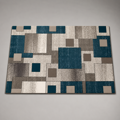 Contemporary Geometric Area Rug - image 1