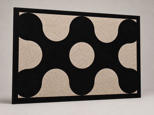 Large Modern Geometric Rug - image 1