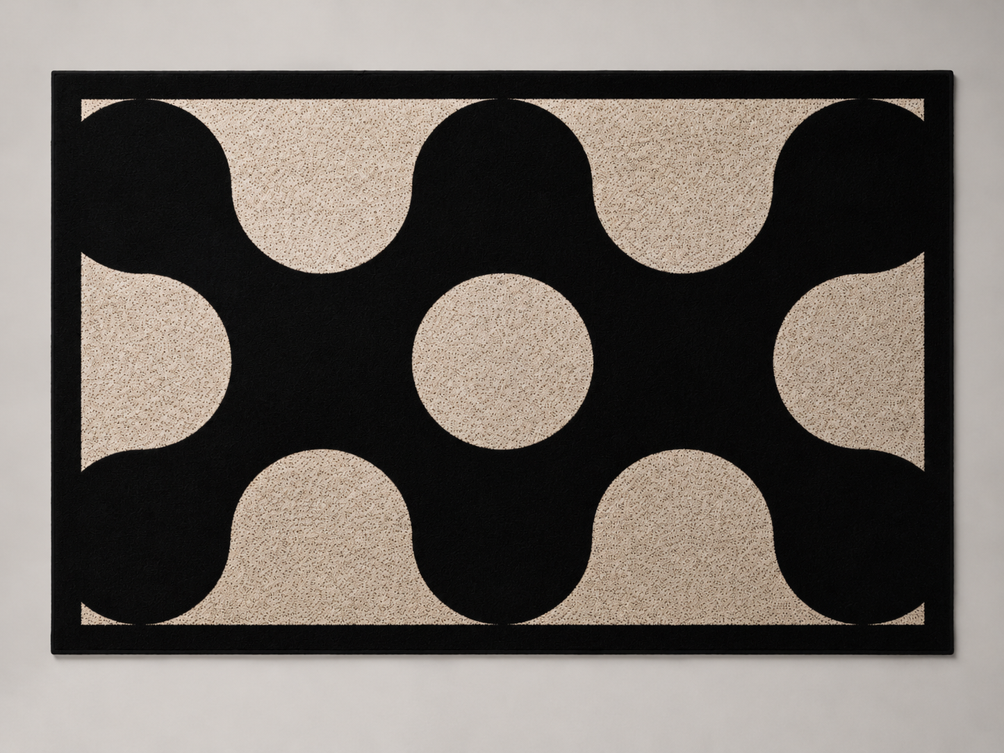 Large Modern Geometric Rug - image 2