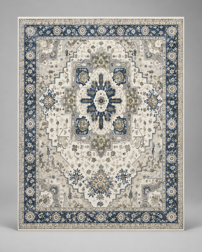 Modern Geometric Accent Rug - image 1