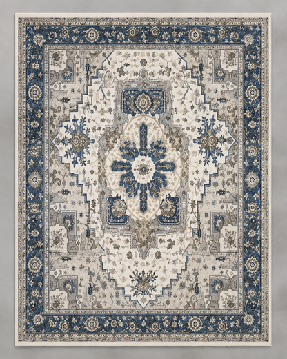 Modern Geometric Accent Rug - image 2