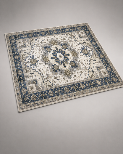 Modern Geometric Accent Rug - image 3