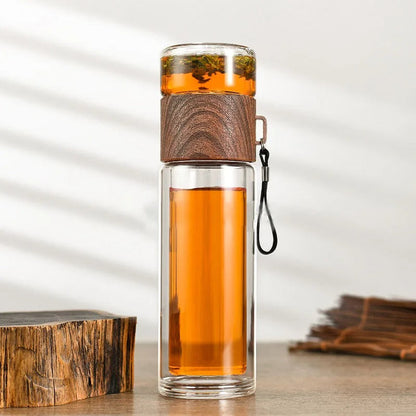 Glas-Thermoflasche – ClearTherm